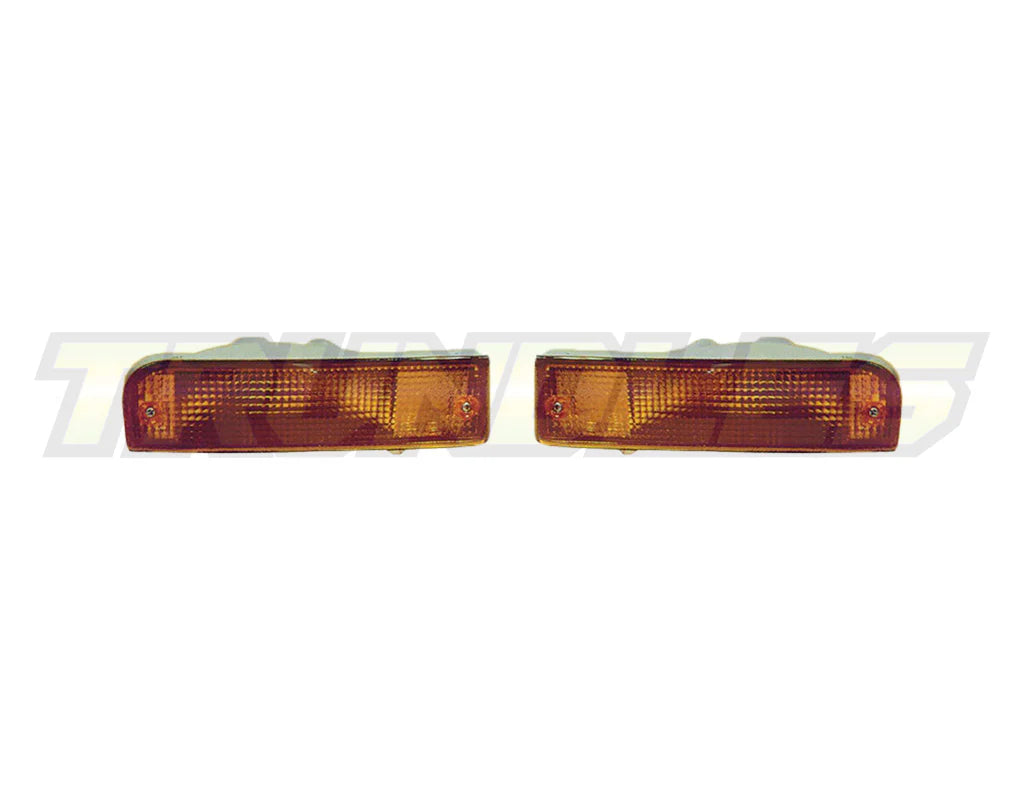 01962 | Amber Bumper Lamps to suit Toyota Hilux Surf/4Runner 1992-1997