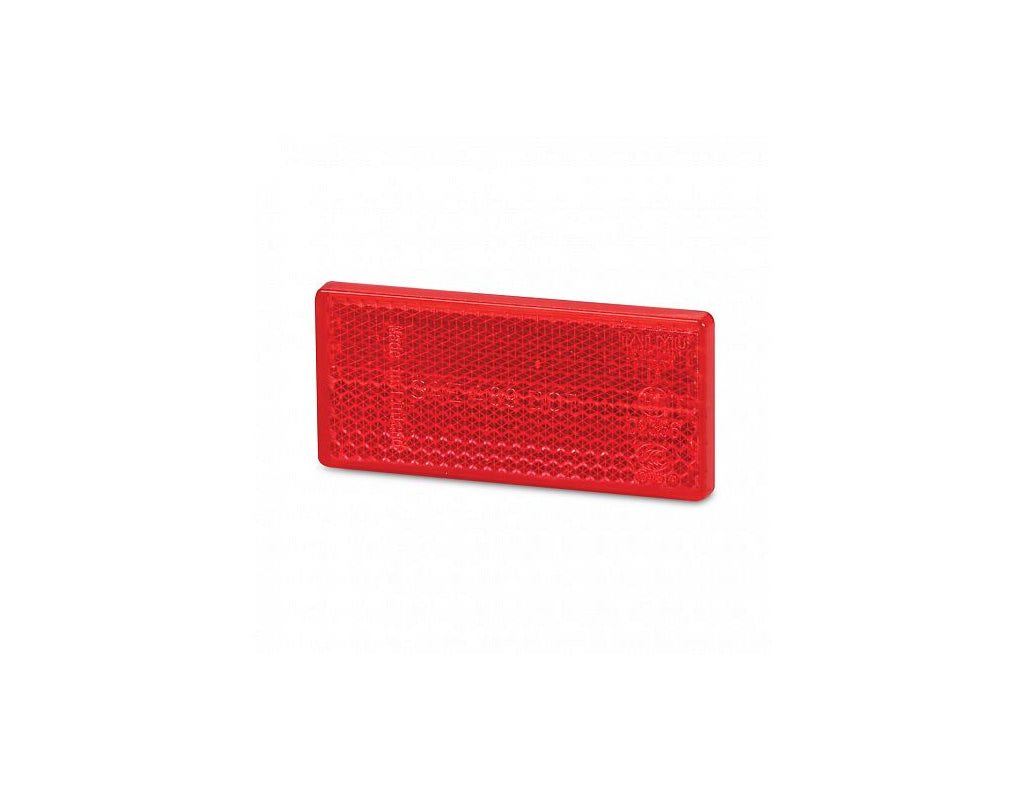 Hella Retro Red Reflector - 70 x 32mm