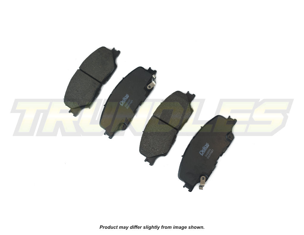 Delios MK3 Front Brake Pads to suit Isuzu D-Max 2020-Onwards