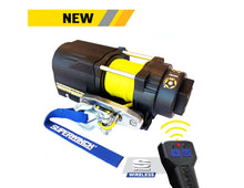 Superwinch Marlin 4000 12V Synthetic Rope Wireless Remote Control Trailer Winch