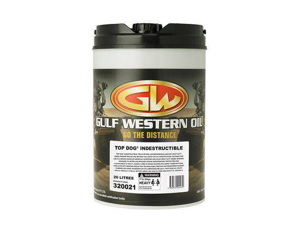 Gulf Western TOP DOG® Indestructible 15W-40 - 20 Litre