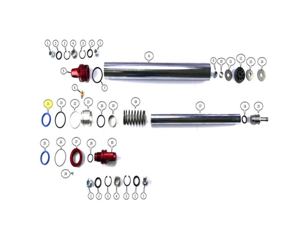 Profender Air Shock Oil Seal