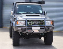 ARB Deluxe Bull Bar (Matte Black) to suit Toyota Landcruiser 70 Series Single Cab 2007-Onwards