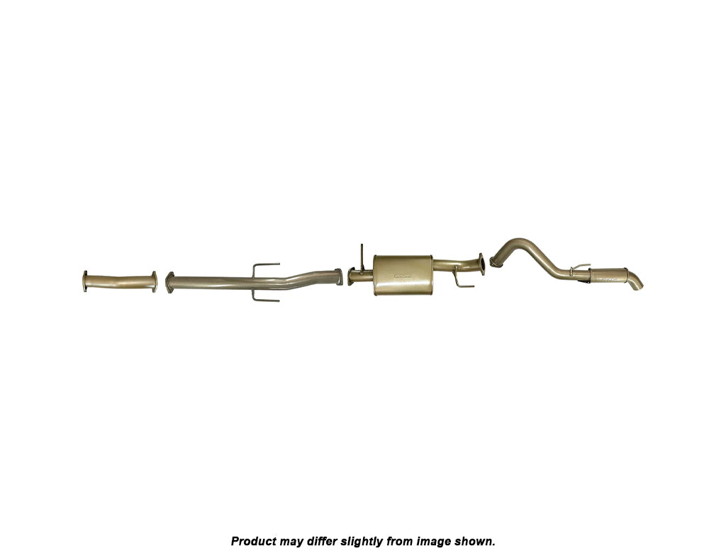 King Brown DPF Back Exhaust System to suit Mitsubishi Triton MQ 4N15 2015-2021