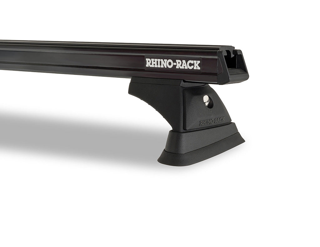 Rhino Rack Heavy Duty RCH Black 3 Bar Roof Rack to suit Toyota Landcruiser 200 Series 2007-2022 / Lexus LX570 2007-2015