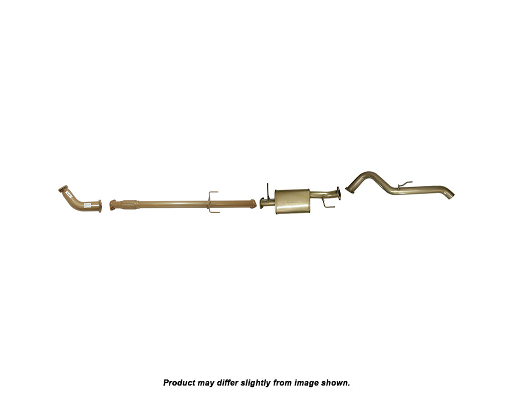 King Brown Cat Back Exhaust System to suit Mitsubishi Triton ML 4M41T 2006-2009