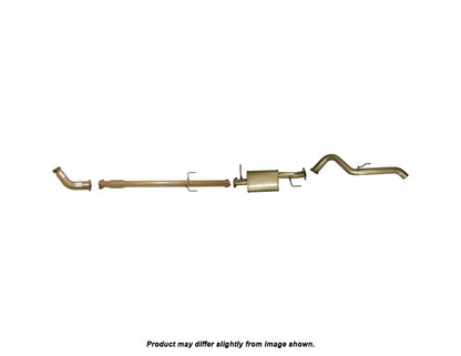 King Brown Cat Back Exhaust System to suit Mitsubishi Triton ML 4M41T 2006-2009