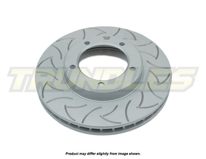 Delios Front Brake Rotor to suit Nissan Patrol Y61 Petrol TB48 2001-2012 (316mm) (PAIR)