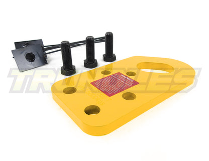 Trundles Heavy Duty Yellow Tow Point to suit Nissan Patrol Y60/Y61 1987-2023