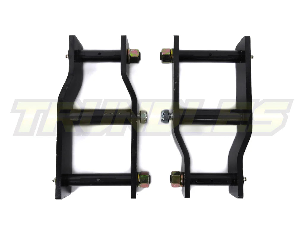 Trundles 50mm Lift Extended Rear Shackle Kit to suit Ford Courier 1987-2006