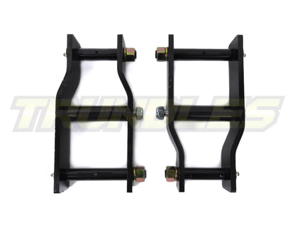Trundles 50mm Lift Extended Rear Shackle Kit to suit Ford Courier 1987-2006