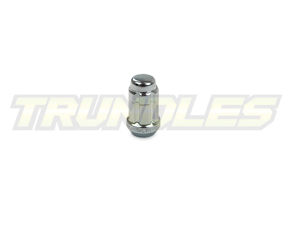 40385 | Wheel Nut Pack (24) - M12 x 1.25 Lug Nut - Spline Drive - CHROME