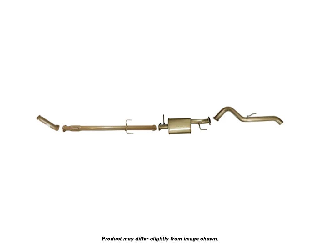 King Brown Cat Back Exhaust System to suit Mitsubishi Triton MN 4D56 2009-2015