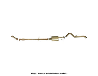 King Brown Cat Back Exhaust System to suit Mitsubishi Triton MN 4D56 2009-2015