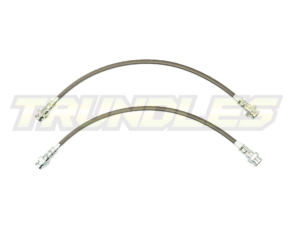 Trundles Extended Braided Brake Hose Kit to suit Isuzu MU-X 2012-2020