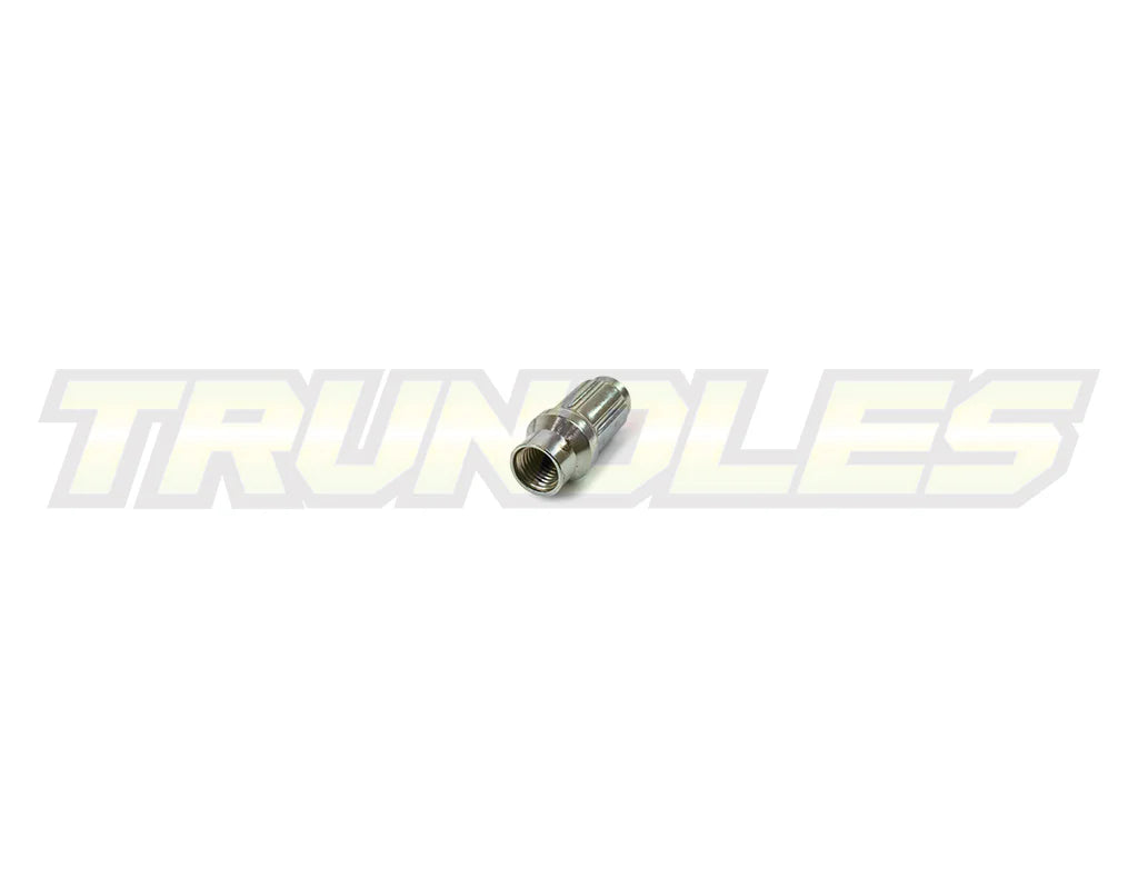 40388 | Wheel Nut Pack (24) - M12 x 1.5 Lug Nut - Long Shank - Spline Drive - CHROME
