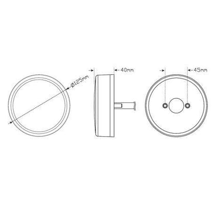 Maxi Lamp Single Lamp Stop/Tail Light