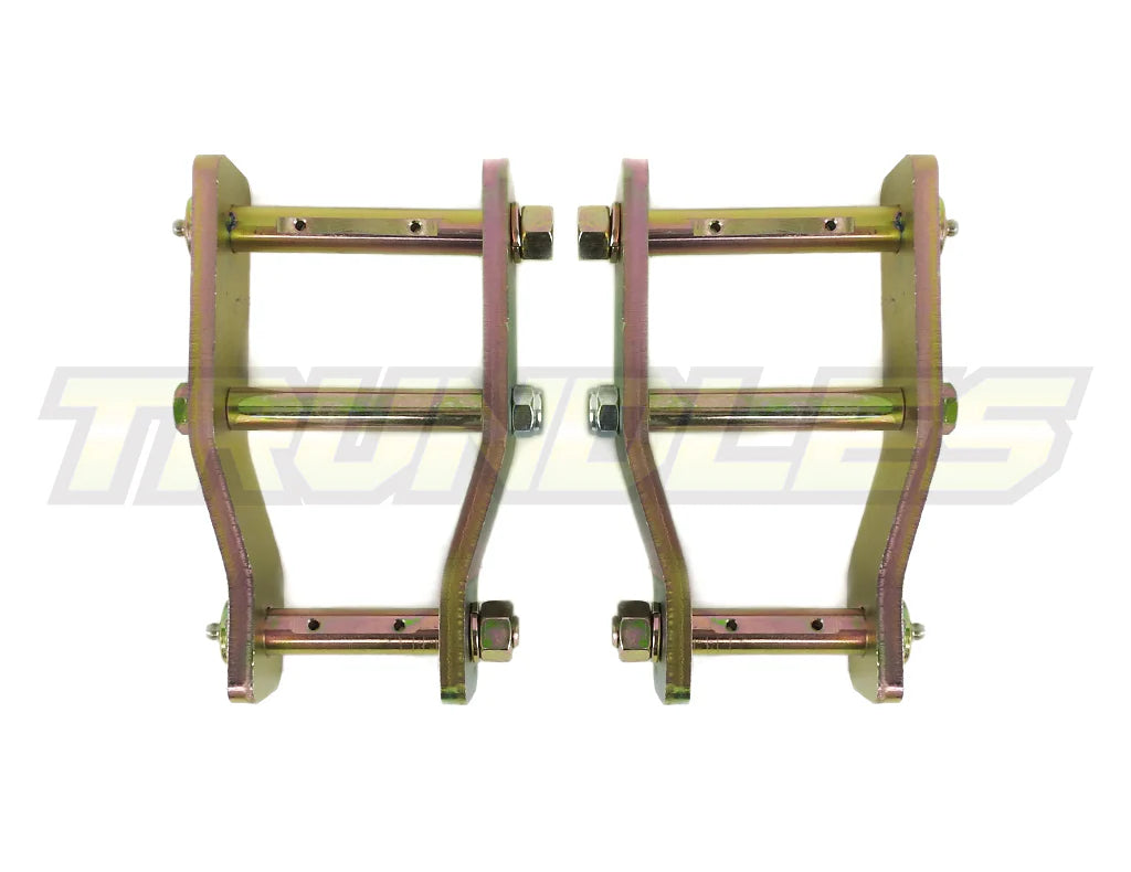 04889 | Dobinsons 25mm Lift Extended Rear Shackles to suit Isuzu D-Max 2nd Gen 2012-2020