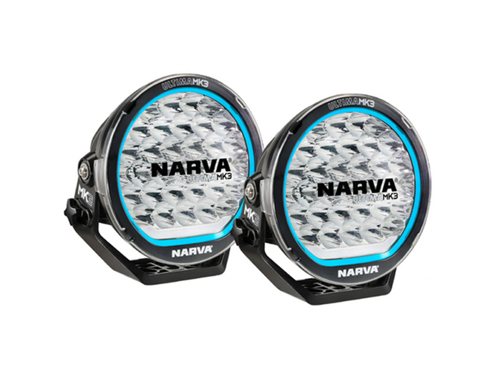 Navara 9" Ultima MK3 Hybrid Beam 215 LED  Driving Light Kit