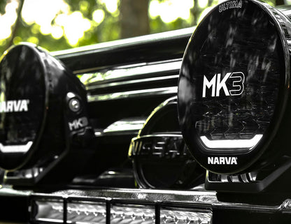 Navara 9" Ultima MK3 Hybrid Beam 215 LED  Driving Light Kit