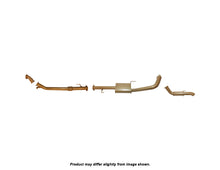 King Brown Turbo Back Exhaust System (no Cat) to suit Toyota Landcruiser Prado 120/150 Series 1KD-FTE 2006-2015