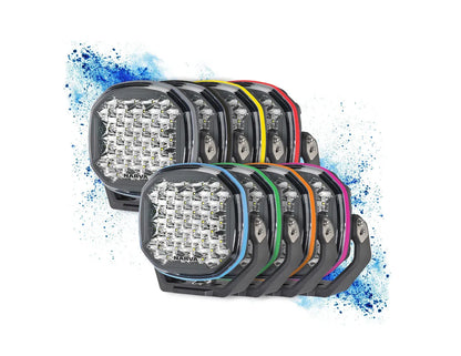 Narva 12/24V 6" EX2-R Driving Light (Single) RGB Enabled
