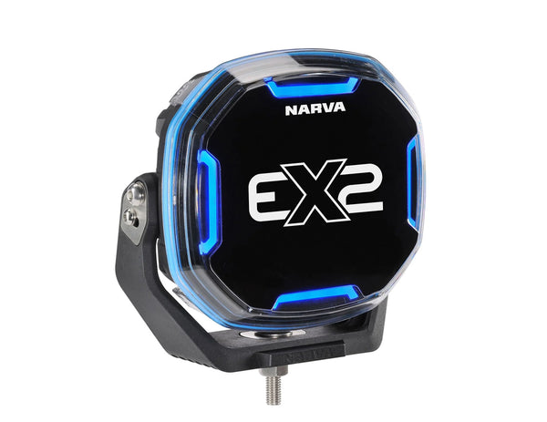 Narva 12/24V 9" EX2-R Driving Light (Pair) RGB Enabled