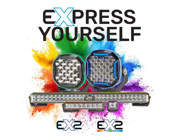 Narva 30" EX2-R Double Row Light Bar RGB Enabled (Complete Kit)