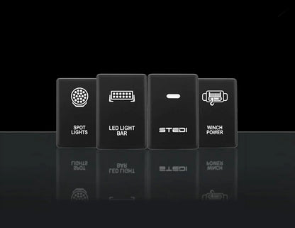 36880 | STEDI Push Switches to suit Toyota TALL Factory Switches