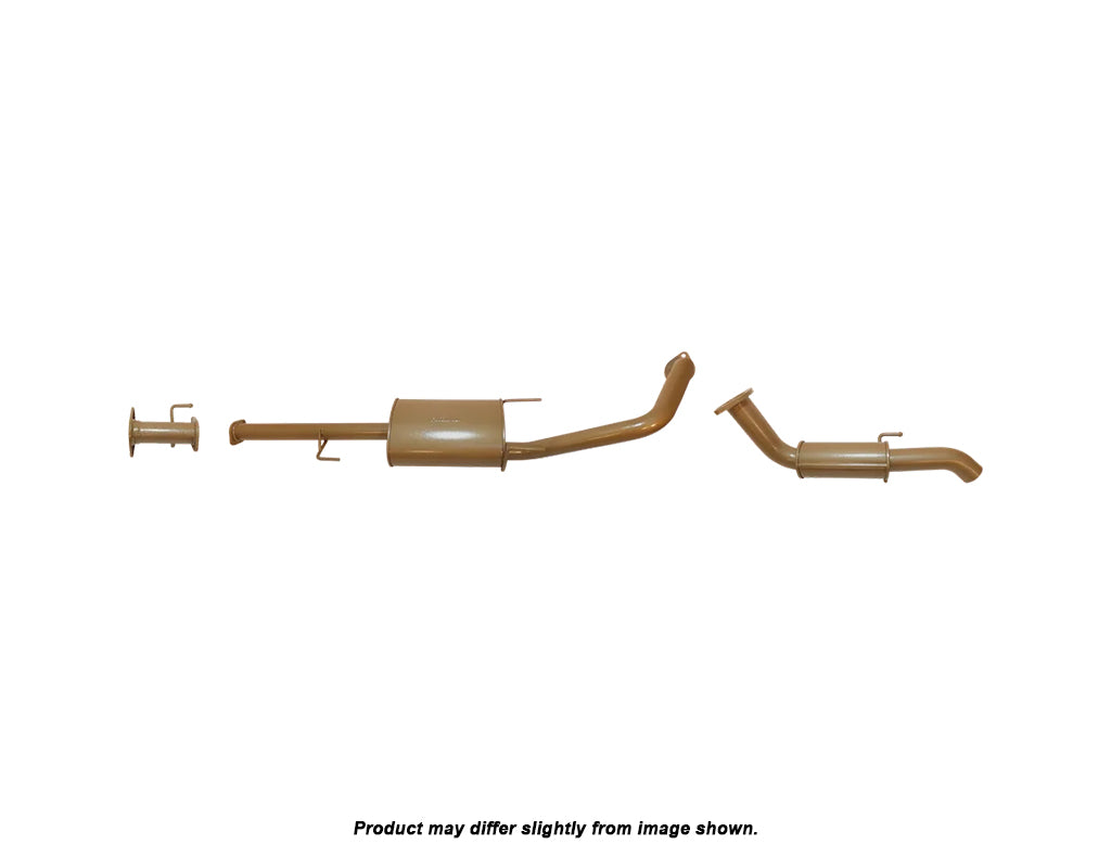 King Brown Cat Back Exhaust System to suit Toyota Landcruiser Prado 120 Series 1GR-FE 2002-2009