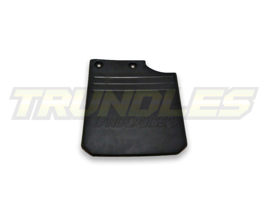 Genuine Left & Right Rear Mudflap Kit to suit Toyota Landcruiser 70 Series 1990-Onwards