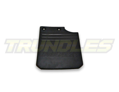 Genuine Left & Right Rear Mudflap Kit to suit Toyota Landcruiser 70 Series 1990-Onwards