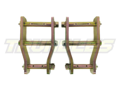 04887 | Dobinsons 25mm Lift Extended Rear Shackles to suit Holden Colorado RG 2012-2020