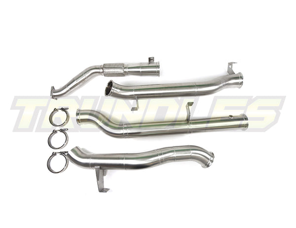 Trundles 4" Stainless Exhaust (Extra Loud) to suit Toyota Landcruiser VDJ79 Series 2016-Onwards