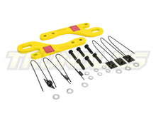 Trundles Heavy Duty Yellow Tow Point (Pair) to suit Toyota Landcruiser Prado 150 Series & FJ Cruiser 2006-Onwards