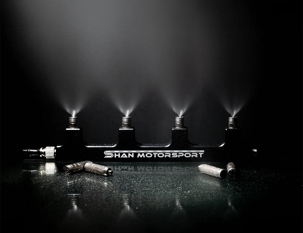Shan Motorsport HeX Sprayer Quad Nozzle Rail Kit