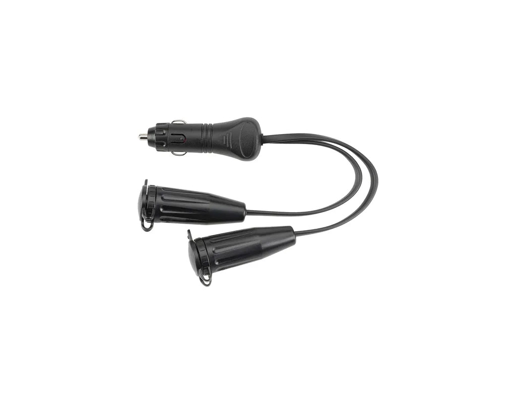 Narva Heavy-Duty Adaptor (Cigarette Lighter Plug to Twin Merit Sockets)