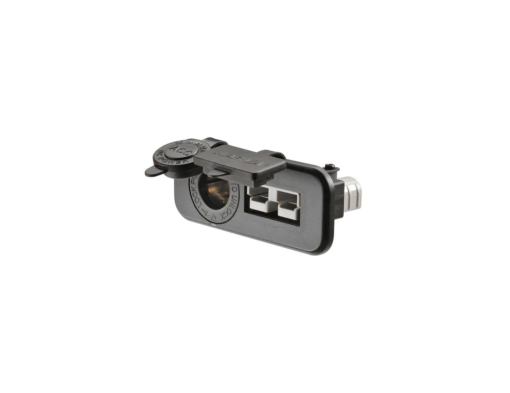 Narva 50A Connector/ACC Twin HDRV Socket Flush Mount
