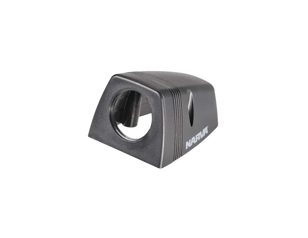 Narva Single Blank Surface Mount Housing Black