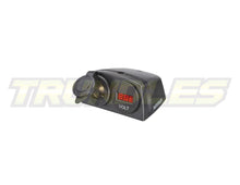 Narva Heavy-Duty Surface Mount Accessory Socket and 12/24V DC LED Volt Meter