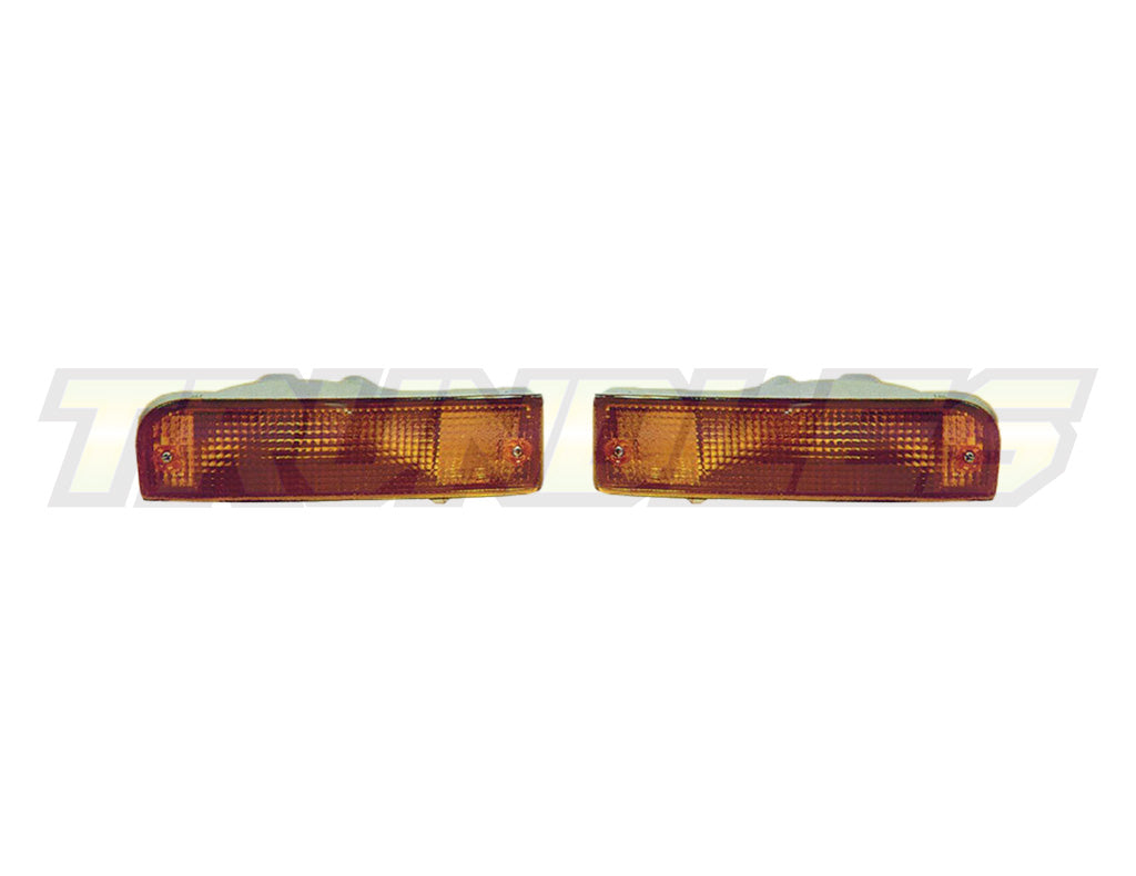 Amber Bumper Lamps to suit Toyota Hilux Surf/4Runner 1992-1997