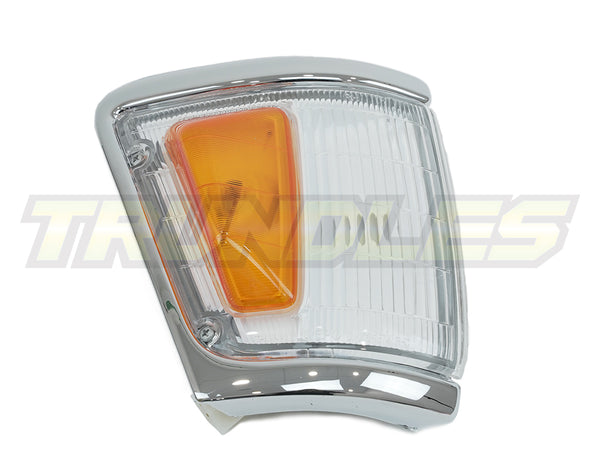 Right Front Corner Light / Indicator (Chrome) to suit Toyota Hilux/Surf 1992-1996