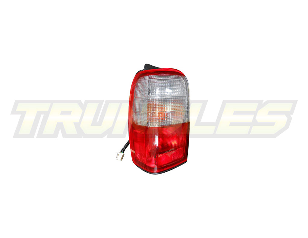 Clear/Red Rear Lamp Assemblies to suit Toyota Hilux Surf/4Runner KZN185 1996-2003