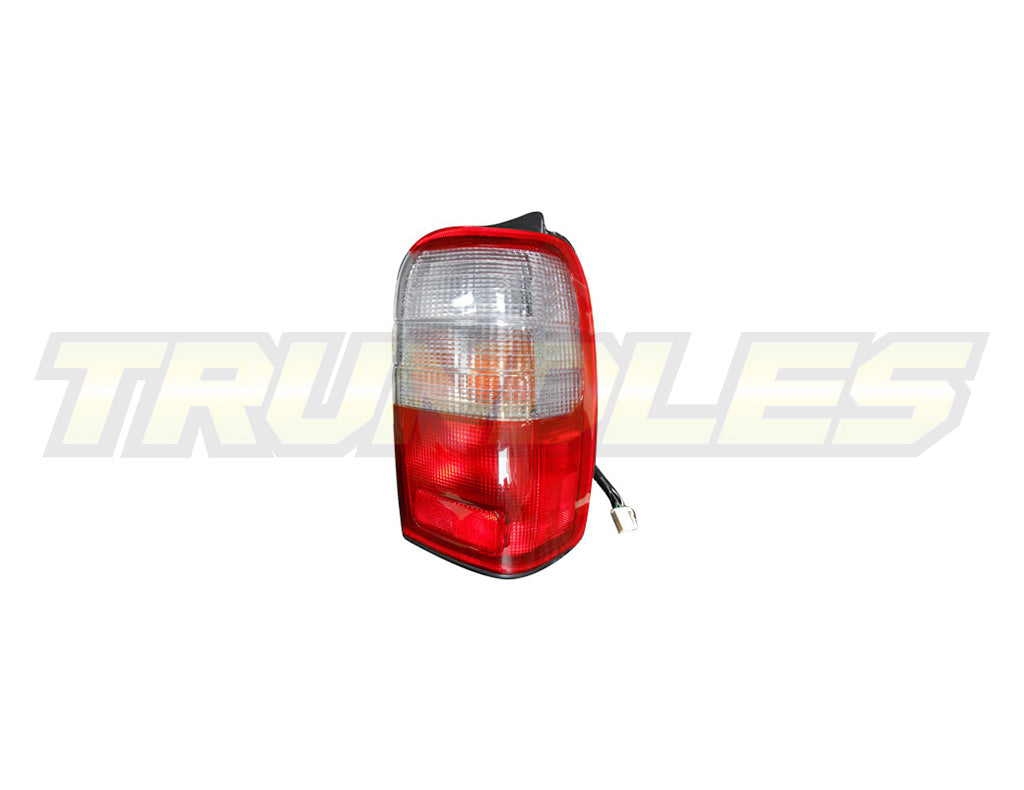 Clear/Red Rear Lamp Assemblies to suit Toyota Hilux Surf/4Runner KZN185 1996-2003
