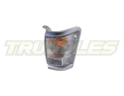 Corner Lamps with Chrome/Silver Trim to suit Toyota Hilux 2WD/4WD 1999-2001