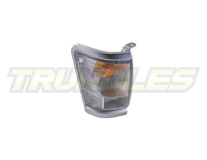 02518 | Corner Lamps with Chrome/Silver Trim to suit Toyota Hilux 2WD/4WD 1999-2001