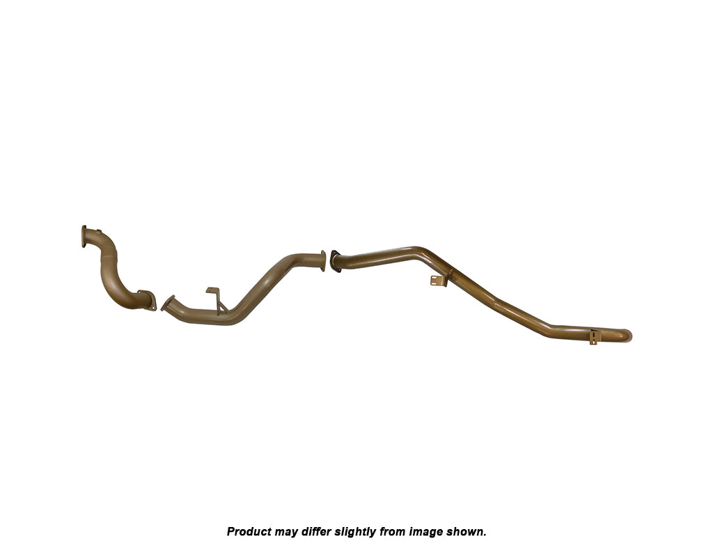 King Brown DPF Back Exhaust System to suit Toyota Landcruiser 78 Series 1VD-FTV 2016-Onwards