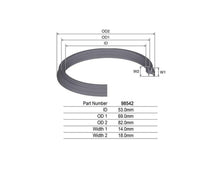 Kelpro Front Outer Axle Oil Seal to suit 4WD Holden Colorado RC/RG / Rodeo RA / Colorado 7