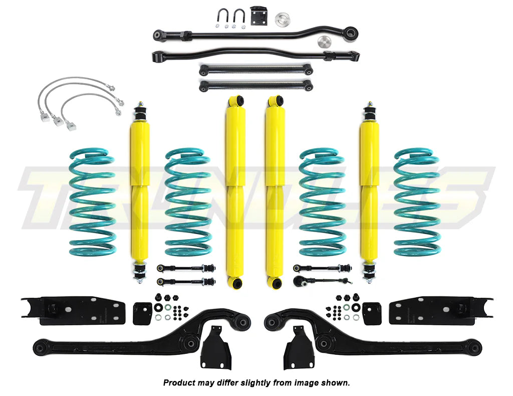 Dobinsons 100mm FLEXI Gas Lift Kit to suit Nissan Patrol Y61 Series I LWB 1997-2000 (4.2L Diesel)