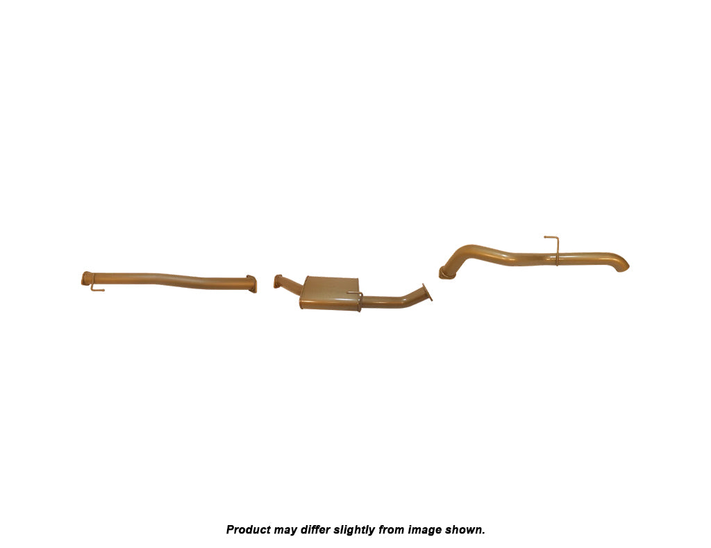 King Brown DPF Back Exhaust System to suit Nissan Navara D23 YS23 2015-Onwards